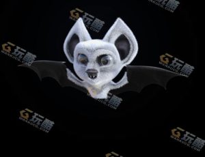 可爱蝙蝠模型