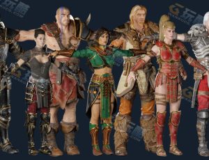 暗黑破坏神2人物角色包