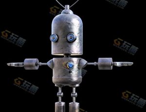 迷你钢铁机器人模型