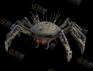 螃蟹战斗机器人模型