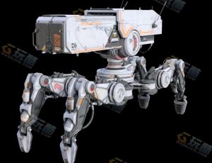 巡逻机器人模型