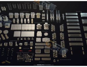 科幻道具环境Blender资产库