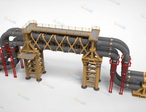 科幻模块化环境模型