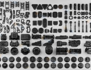 硬表面道具Blender资产库