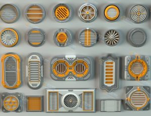 工业道具Blender资产库