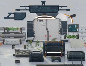 科幻道具Blender资产库