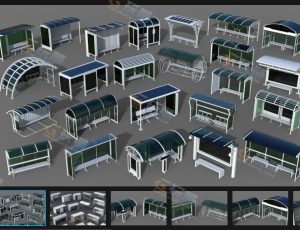 巴士站Blender资产库