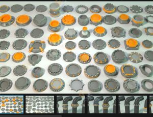 工业零件套件6 Blender资产库