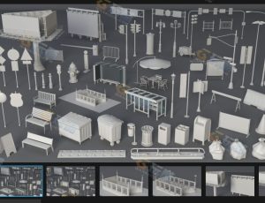 街头道具2 Blender资产库