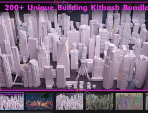 摩天大楼2 Blender资产库