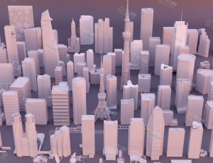 摩天大楼3 Blender资产库