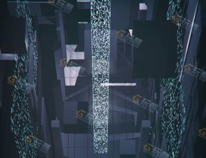 科技空间场景工程模型