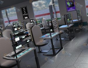 科技未来教室场景工程模型