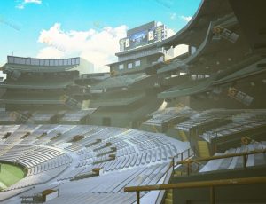 美国橄榄球场工程模型