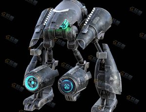 激光炮机器人模型