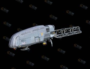 科技巡航机模型