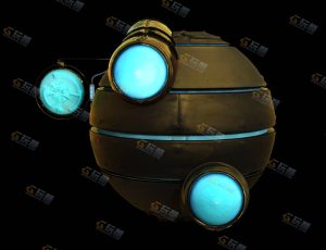 探测小机器人模型