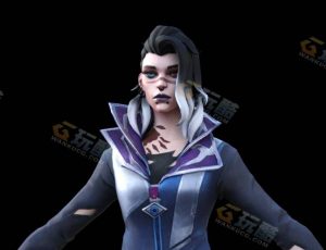 朋克酷女孩模型