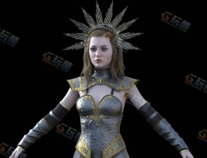 西方魔幻女王模型