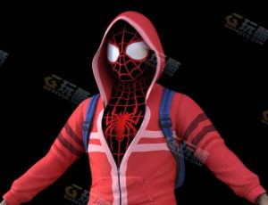 休闲蜘蛛侠模型