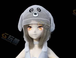 可爱卡通美女模型