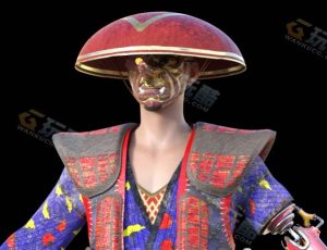 日本机械武士模型