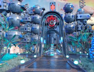 科幻之城场景工程模型