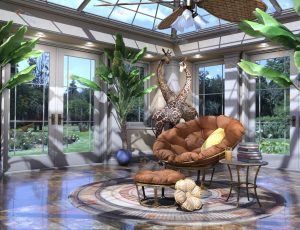 休闲透光书房工程源文件