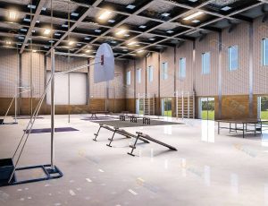 体育馆模型工程源文件