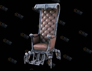 装甲机械单人座椅模型