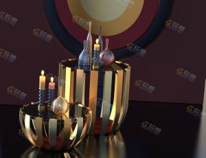 创意场景背板v3工程源文件