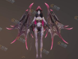 失落方舟女恶魔模型