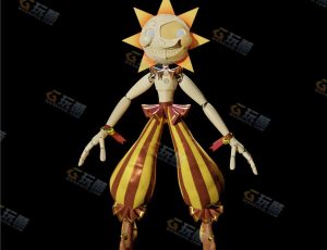 小丑机器人模型