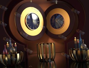 Blender资源—创意场景背板v6工程源文件