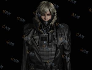 Blender资源—雷电黑袍装模型