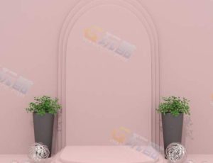 Blender资源—时尚简约创意场景v6工程源文件