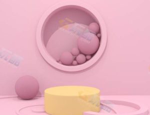 Blender资源—时尚简约创意场景v13工程源文件