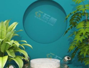 Blender资源—时尚简约创意场景v43工程源文件