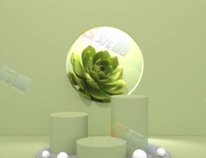 Blender资源—时尚简约创意场景v45工程源文件