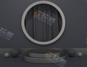 Blender资源—时尚简约创意场景v16工程源文件