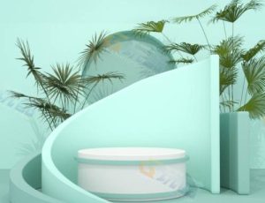 Blender资源—时尚简约创意场景v50工程源文件