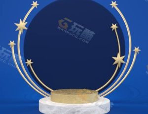 Blender资源—时尚简约创意场景v18工程源文件