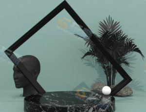 Blender资源—时尚简约创意场景v20工程源文件