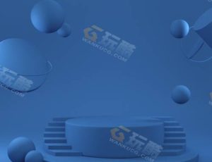 Blender资源—时尚简约创意场景v22工程源文件