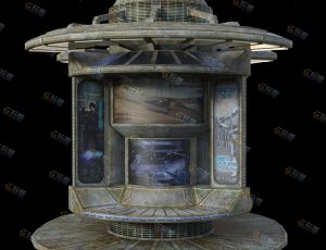 Blender资源—科技显示屏模型