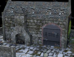 Blender资源—中世纪民房工程源文件