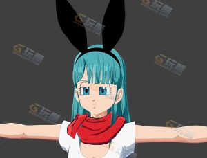 Blender资源—七龙珠布玛模型