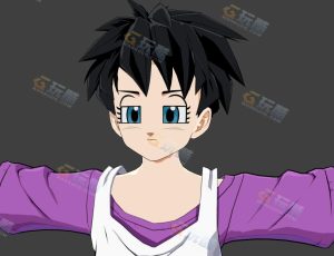 Blender资源—七龙珠小芳模型