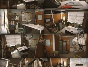 UE5素材—复古办公室