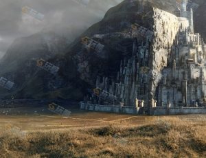 Blender素材—中世纪失落的古老城堡工程源文件